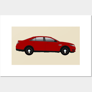 Red Taurus Posters and Art